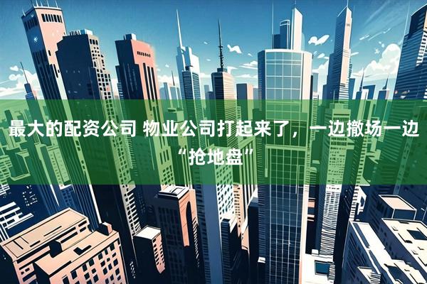 最大的配资公司 物业公司打起来了，一边撤场一边“抢地盘”